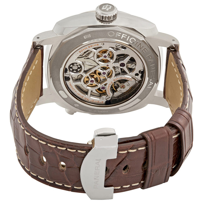 Radiomir 1940 Chrono Monopulsante 8 Days GMT White Gold Men's Watch #PAM00503 - Watches of America #3