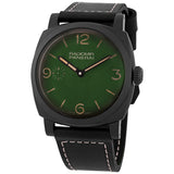 Panerai Radiomir 48MM Hand Wind Military Green Dial Ceramic Men's 48 mm Watch #PAM00997 - Watches of America