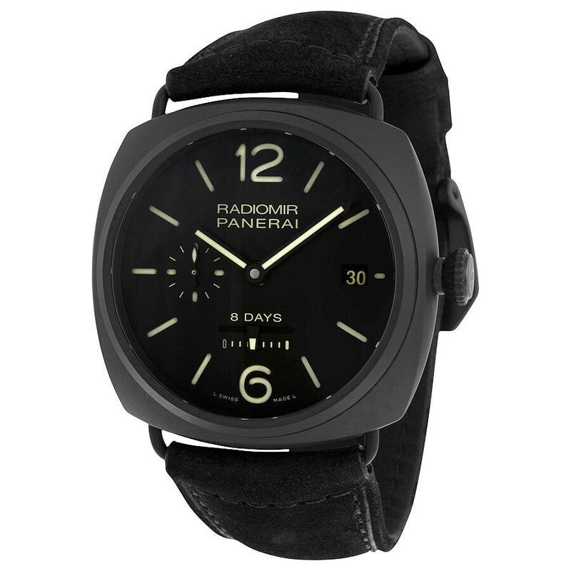 Panerai Radiomir 8 Days Black Ceramica Men's Watch #PAM00384 - Watches of America