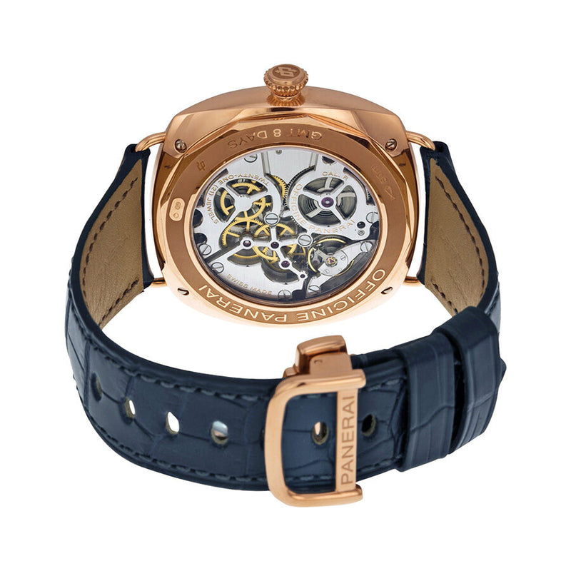 Panerai Radiomir 8 Days GMT Oro Rosso Mechanical Men's Watch #PAM00538 - Watches of America #3