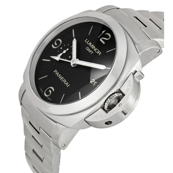 Panerai Steel Luminor 1950 GMT Watch #PAM00329 - Watches of America #2