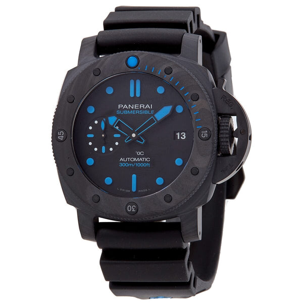 Panerai Submersible Carbontech Autom tico 300 Metros Reloj Hombre