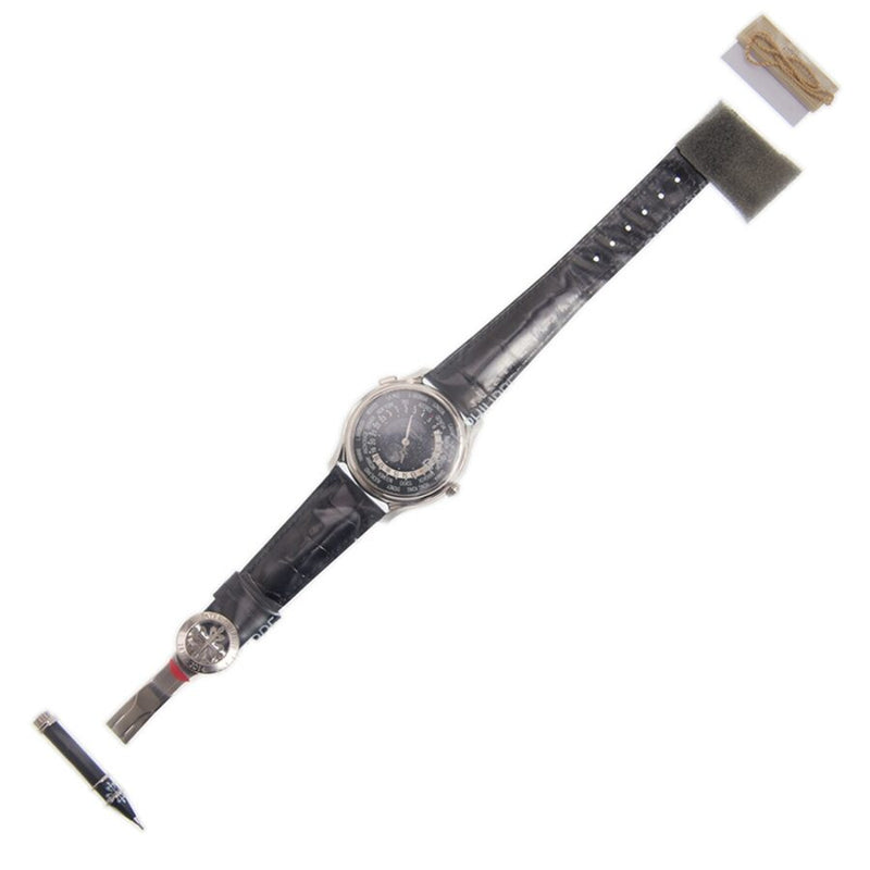 Patek Philippe Anniversary Series World Time Moon Automatic Black Dial Watch #5575G-001 - Watches of America #3