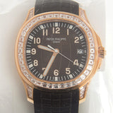 Patek Philippe Aquanaut Automatic Diamond Black Dial Unisex Watch #5167-300R-010 - Watches of America #2
