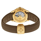 Patek Philippe Aquanaut Brown Dial 18k Rose Gold Brown Rubber Automatic Men's Watch #5167R-001 - Watches of America #3
