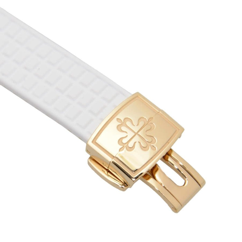 Patek Philippe Aquanaut Luce Automatic Diamond White Dial Ladies Watch #5068R-010 - Watches of America #5