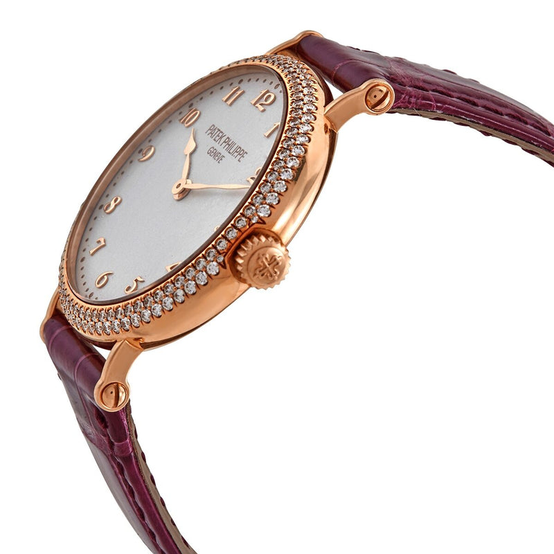 Patek Philippe Calatrava Automatic Diamond Ladies Watch #7200-200R-001 - Watches of America #2
