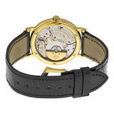 Patek Philippe Calatrava Automatic White Dial Black Leather Men's Watch -001 #5120J - Watches of America #3