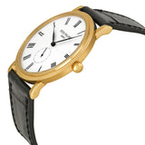 Patek Philippe Calatrava Mechanical Enamel Dial Leather Men's Watch #5116R-001 - Watches of America #2