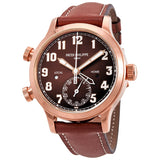 Patek Philippe Calatrava Pilot Travel Time 18kt Rose Gold Automatic Ladies Watch #7234R-001 - Watches of America