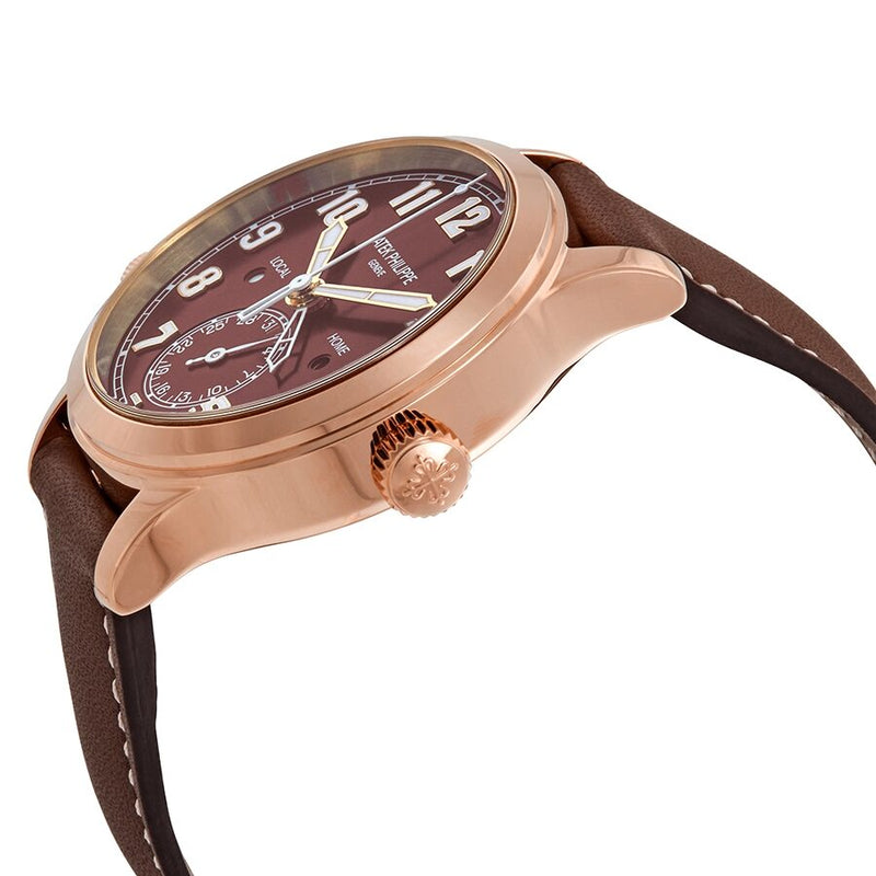 Patek Philippe Calatrava Pilot Travel Time 18kt Rose Gold Automatic Ladies Watch #7234R-001 - Watches of America #2