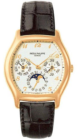Patek Philippe Complicated Perpetual Calendar 18kt Rose Gold Men's Watch #5040R - Watches of America