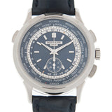 Patek Philippe Complications Automatic Blue Dial Men's Watch #5930G-010 - Watches of America