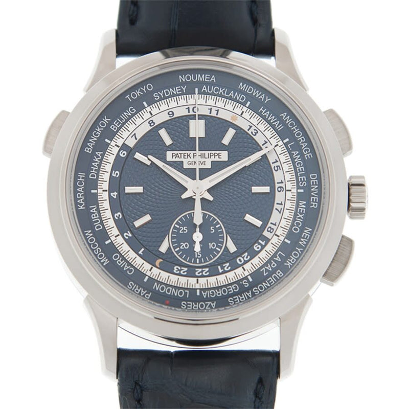 Patek Philippe Complications Automatic Blue Dial Men's Watch #5930G-010 - Watches of America