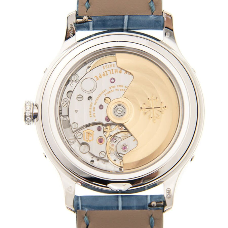 Patek Philippe Complications Diamond White Dial Ladies Watch #4947G-010 - Watches of America #4