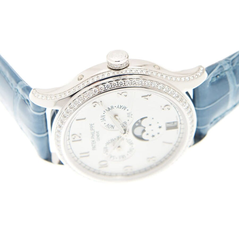 Patek Philippe Complications Diamond White Dial Ladies Watch #4947G-010 - Watches of America #6