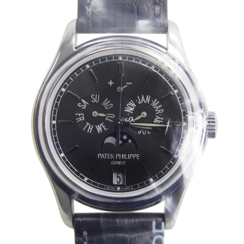 Patek Philippe Complications Automatic Moonphase Black Dial Men's Watch #5146P-001 - Watches of America