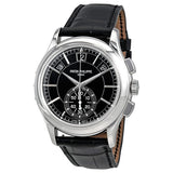 Patek Philippe Complications Black Dial Annual Calendar Platinum Men's Watch #5905P-010 - Watches of America
