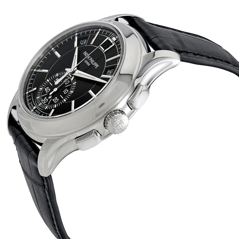 Patek Philippe Complications Black Dial Annual Calendar Platinum Men's Watch #5905P-010 - Watches of America #2