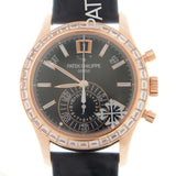 Patek Philippe COMPLICATIONS Black Dial Unisex Watch #5961R-001 - Watches of America #2