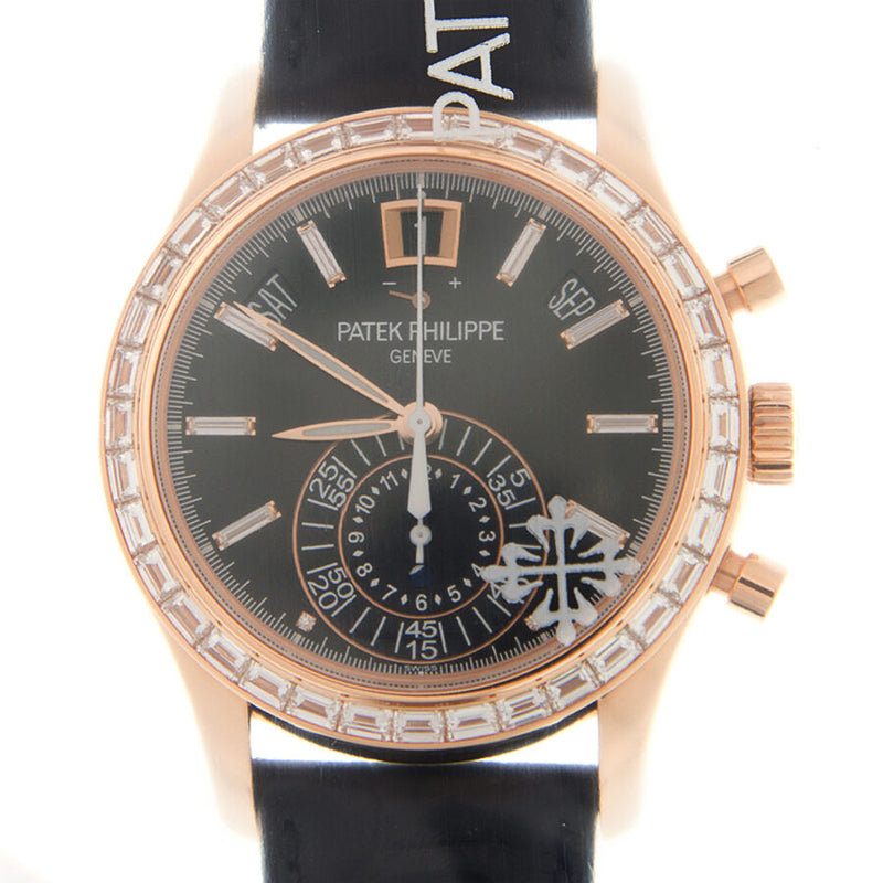 Patek Philippe COMPLICATIONS Black Dial Unisex Watch #5961R-001 - Watches of America #2