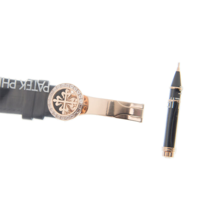 Patek Philippe COMPLICATIONS Black Dial Unisex Watch #5961R-001 - Watches of America #5