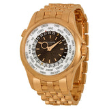 Patek Philippe Complications Brown Dial 18kt Rose Gold Automatic Men's Watch 5130-1R-011#5130/1r-011 - Watches of America