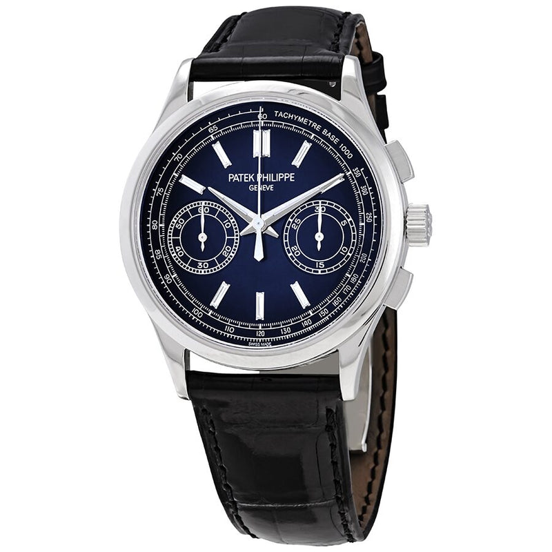 Patek Philippe Complications Chronograph Blue Dial Men's Watch #5170P-001 - Watches of America