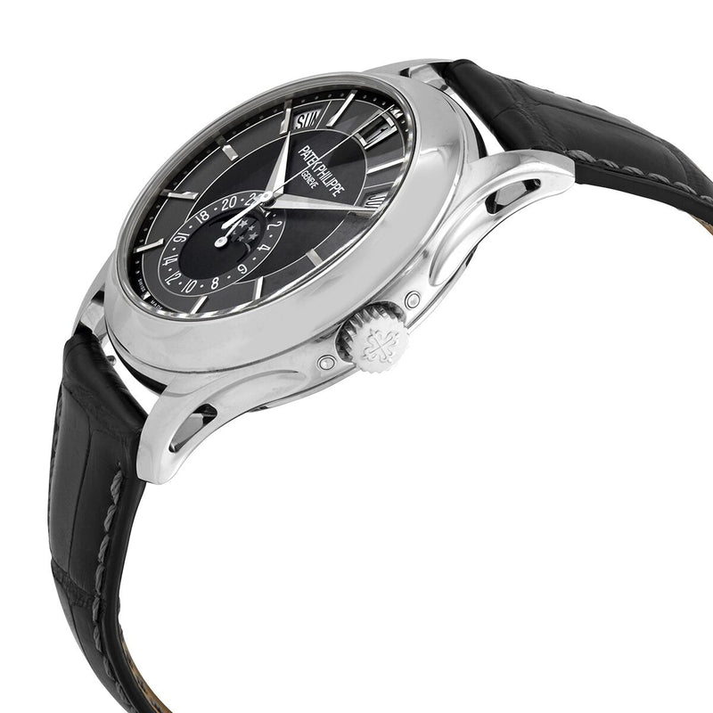 Patek Philippe Complications Mechanical Black and Grey Dial Men's Watch #5205G-010 - Watches of America #2