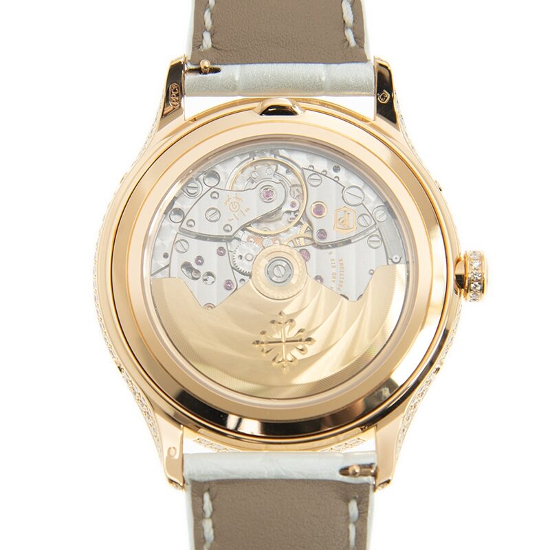 Patek Philippe Complications White Balinese Mother Of Pearl Dial Automatic Ladies Watch #4948R-001 - Watches of America #3