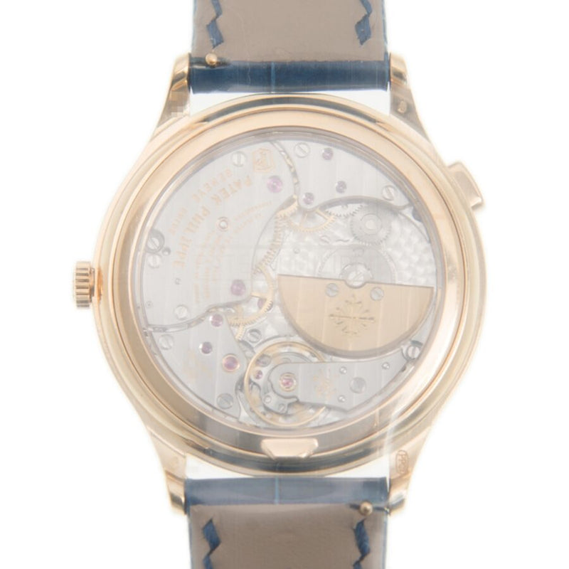 Patek Philippe Complications World Time New York Edition Automatic Diamond Blue Dial Watch #7130R-012 - Watches of America #4