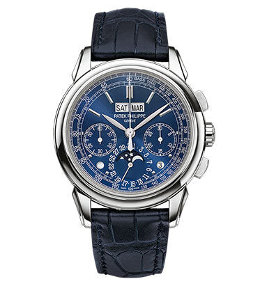 Patek Philippe Grand Complication Blue Dial Chronograph Men's Watch #5270G-019 - Watches of America