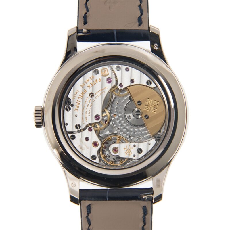 Patek Philippe Grand Complication Royal Blue Sunburst Dial Men's 18 Carat White Gold Watch #5327G - Watches of America #3