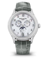 Patek Philippe Grand Complications Automatic Diamond White Dial Watch #4948G-010 - Watches of America