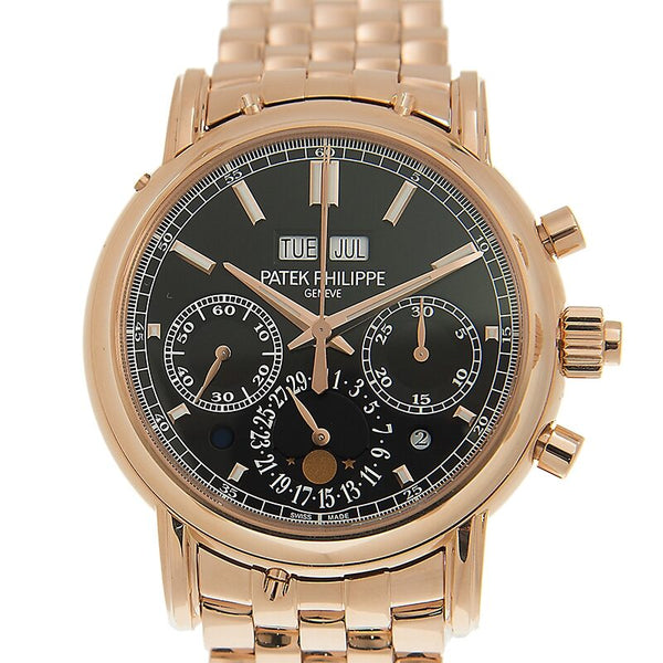 Patek Philippe Grand Complications Black Dial Men's Watch #5204/1R-001 - Watches of America