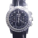 Patek Philippe Grand Complications Mechanical Perpetual Chronograph Diamond Black Dial Men's Watch #5971P-001 - Watches of America
