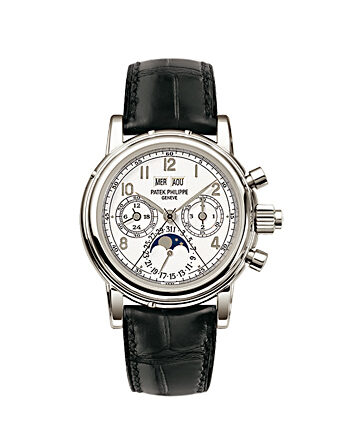 Patek Philippe Grand Complications Perpetual Calendar Split-Second Chronograph Men's Watch #5004P-021 - Watches of America