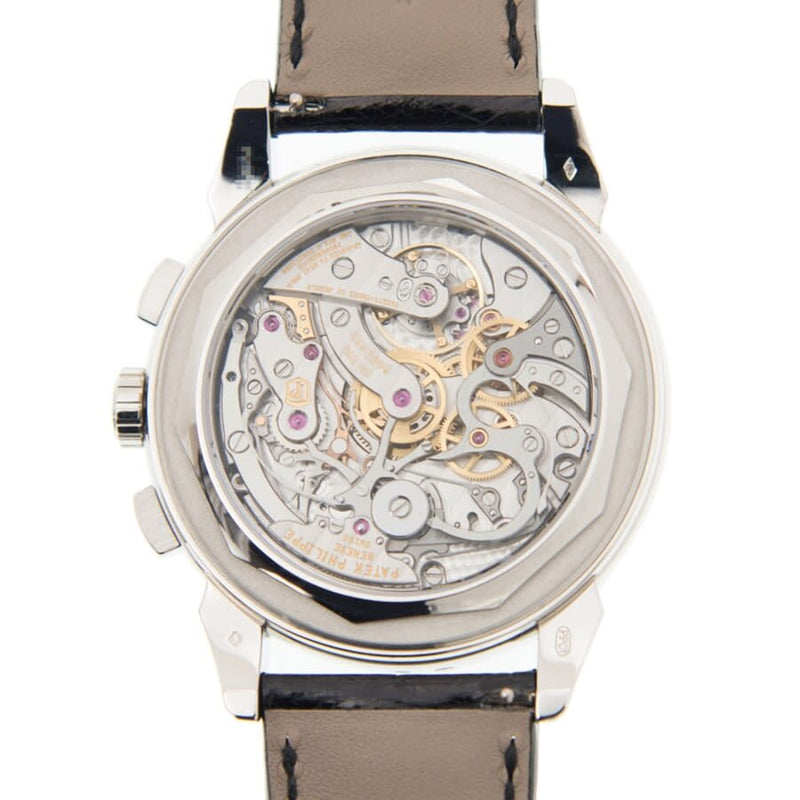 Patek Philippe Grand Complications Chronograph Diamond Black Dial Men's Watch #5271-13P-001 - Watches of America #4