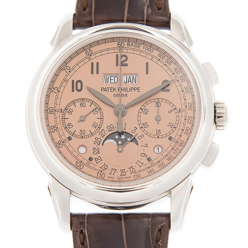 Patek Philippe Grand Complications Perpetual Chronograph Salmon Dial Men's Watch #5270P-001 - Watches of America