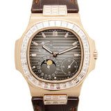 Patek Philippe NAUTILUS Black Dial Unisex Watch #5724R-001 - Watches of America #2