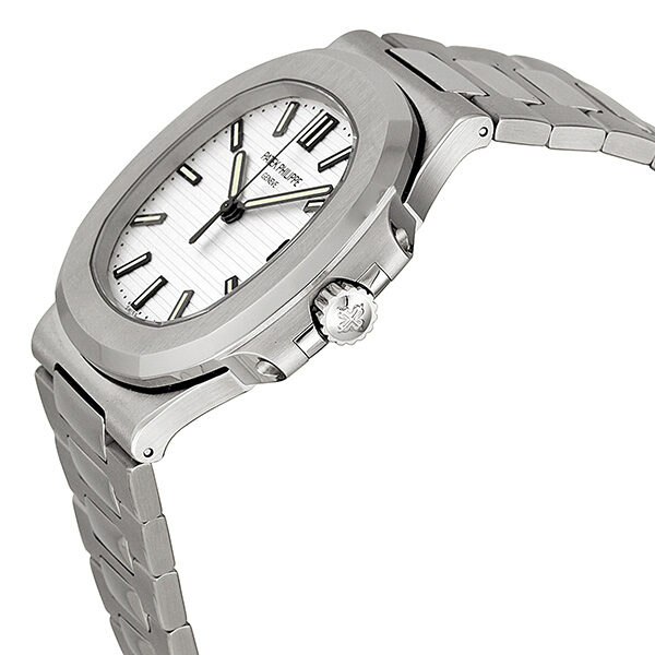 Patek Philippe Nautilus Silvery White Dial Stainless Steel Men's Watch 5711-1A-011 #5711/1A-011 - Watches of America #2