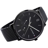 Tommy Hilfiger All Black Mesh Men's Watch 1791507 - Watches of America #2