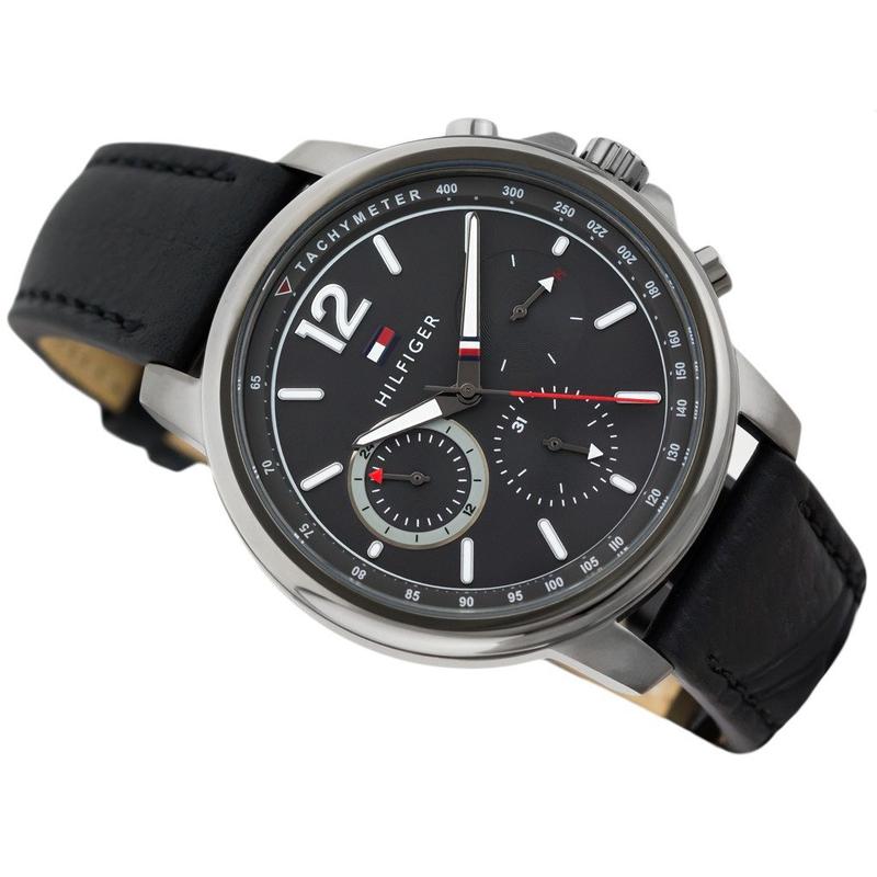 Tommy Hilfiger Chronograph Black Dial Men's Watch 1791533 - Watches of America #3