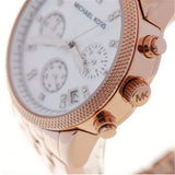 Michael Kors Chronograph Rose Gold Ladies Watch MK5026 - Watches of America #2