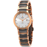 Rado Automatic Diamond Silver Dial Ladies Watch #R30183762 - Watches of America