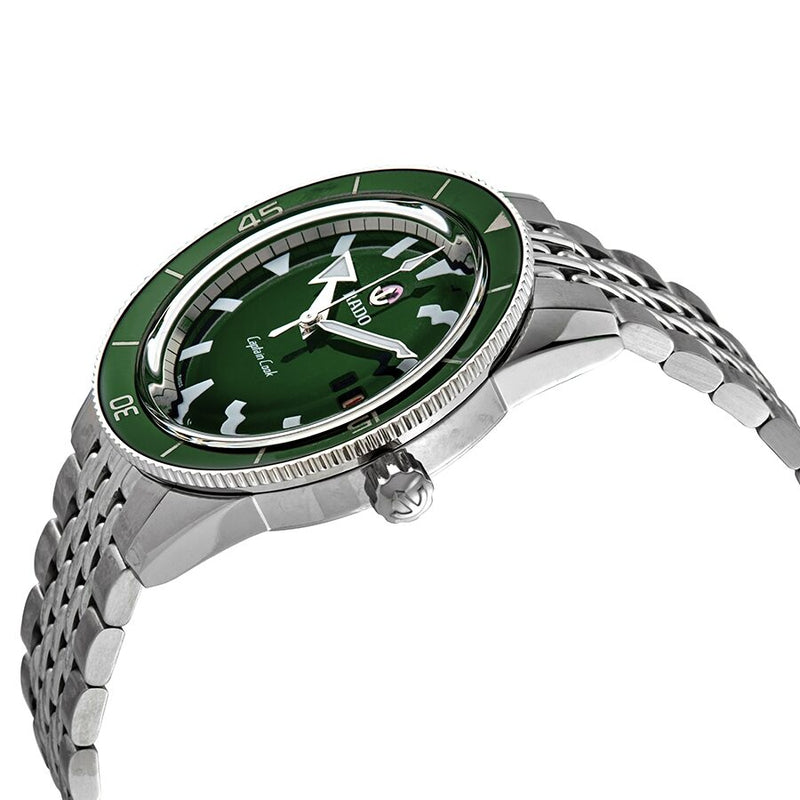 Rado Captain Cook Automatic Green Dial Men's Watch #R32505313 - Watches of America #2