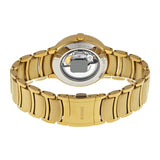 Rado Centrix Automatic Black Dial Yellow Gold-Plated Stainless Steel Men's Watch #R30279153 - Watches of America #3