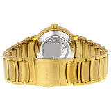 Rado Centrix Automatic Gold Dial Yellow-Gold Plated Stainless Steel Ladies Watch #R30280253 - Watches of America #3