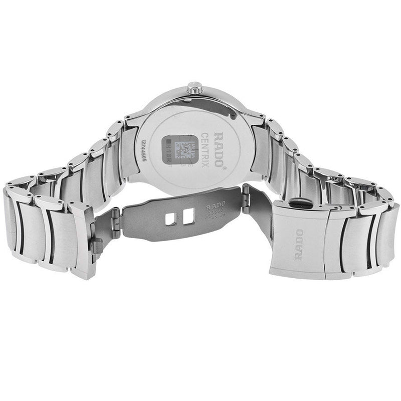 Rado Centrix Black Dial Stainless Steel Men's Watch #R30630713 - Watches of America #2