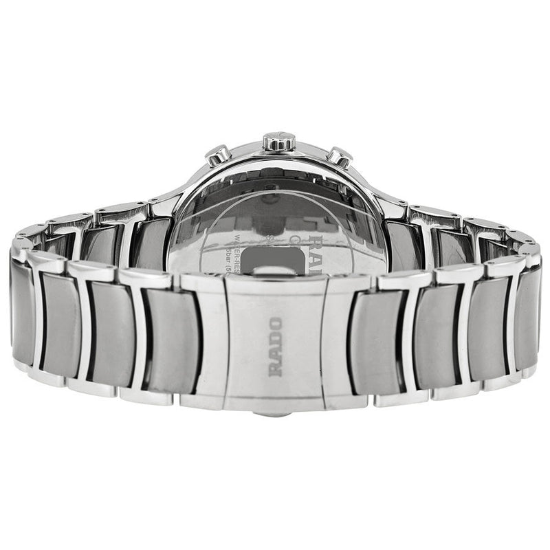 Rado Centrix Chronograph Dark Grey Dial Platinum-tone Ceramic Men's Watch #R30122122 - Watches of America #3
